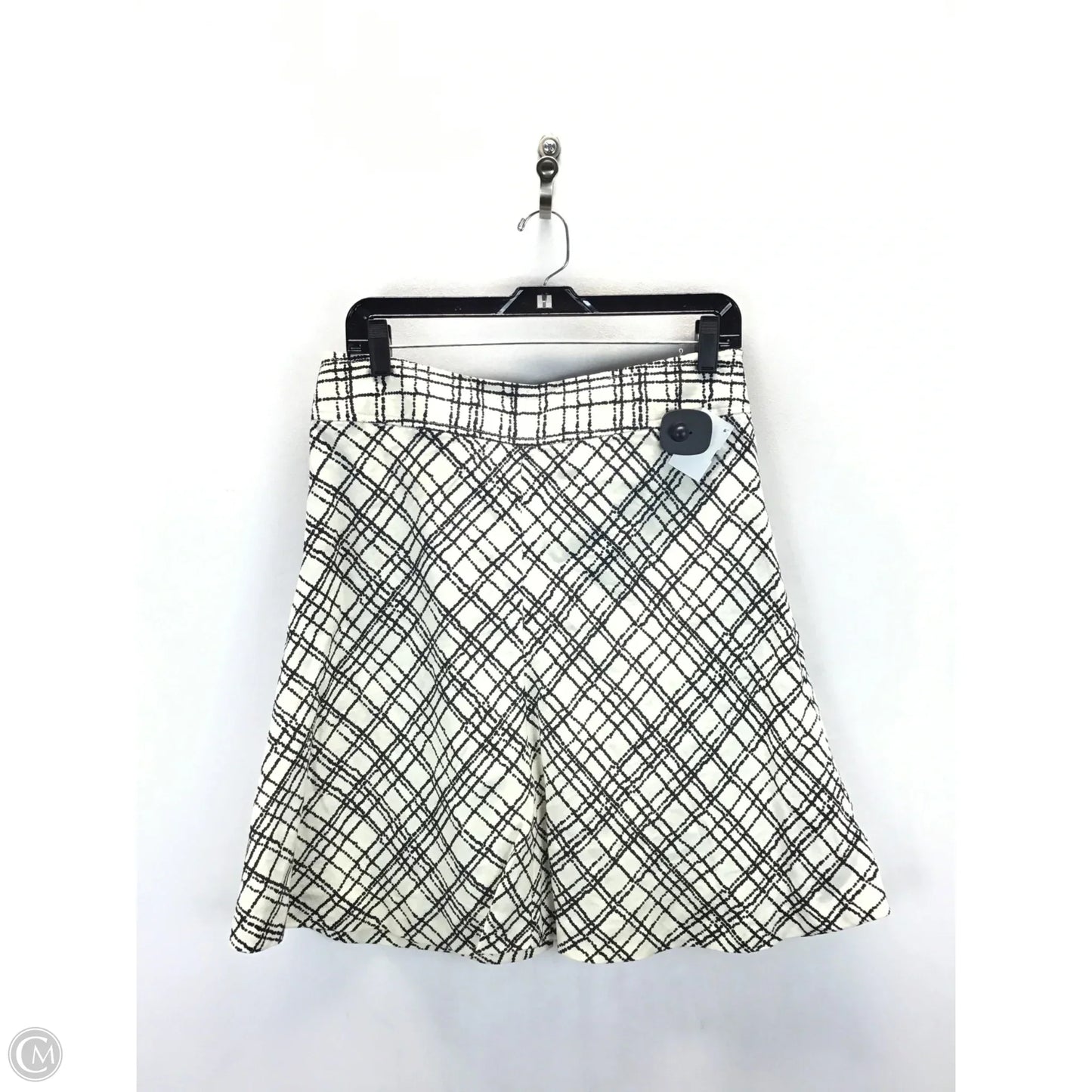 Skirt Midi By Merona In Blue & Cream, Size: 4