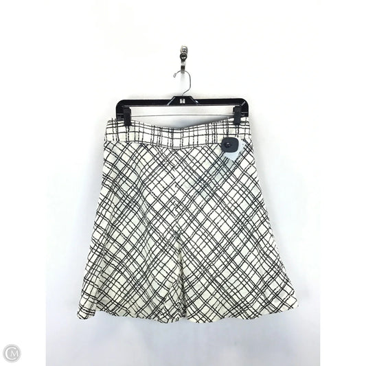 Skirt Midi By Merona In Blue & Cream, Size: 4