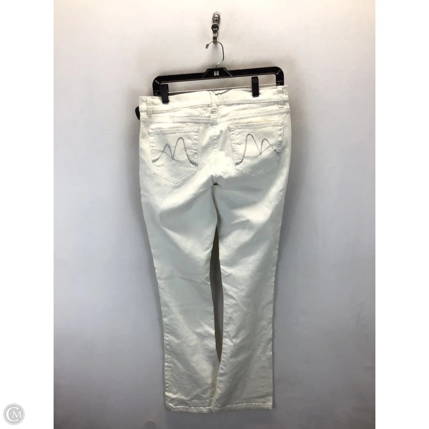 Jeans Boot Cut By New York And Co In White, Size: 10