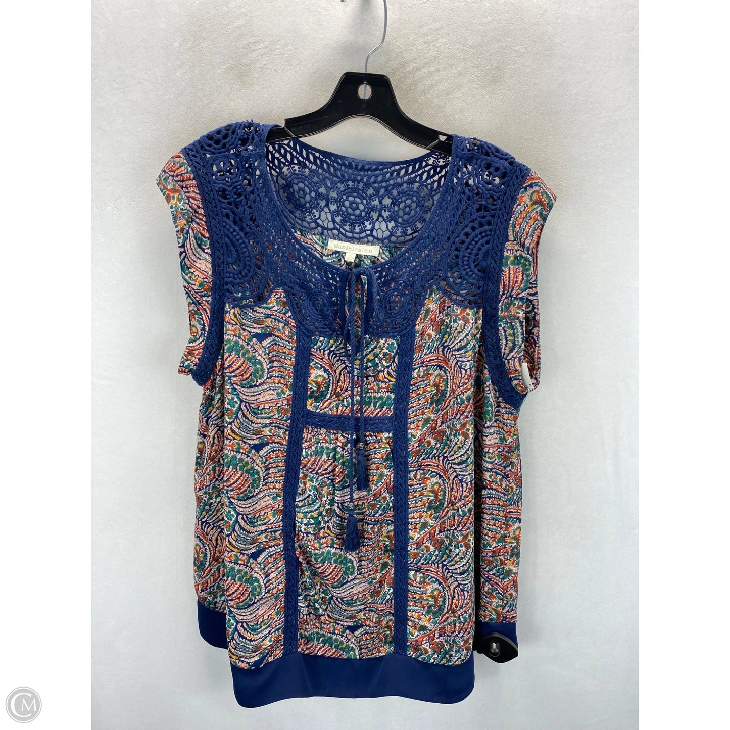 Top Sleeveless By Daniel Rainn In Multi-colored, Size: Xl