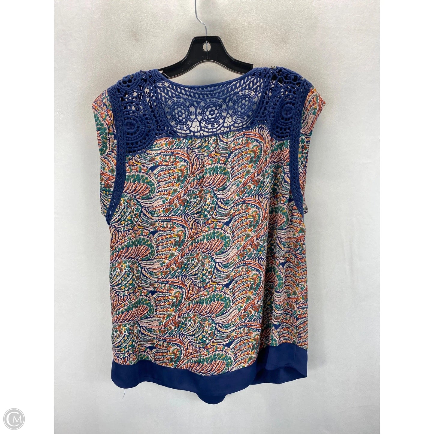 Top Sleeveless By Daniel Rainn In Multi-colored, Size: Xl