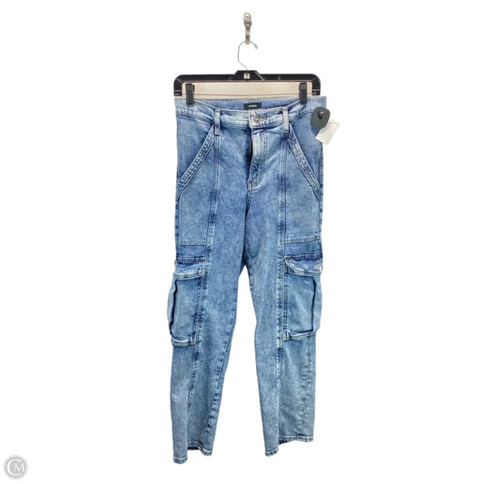 Jeans Straight By Express In Blue, Size: 6