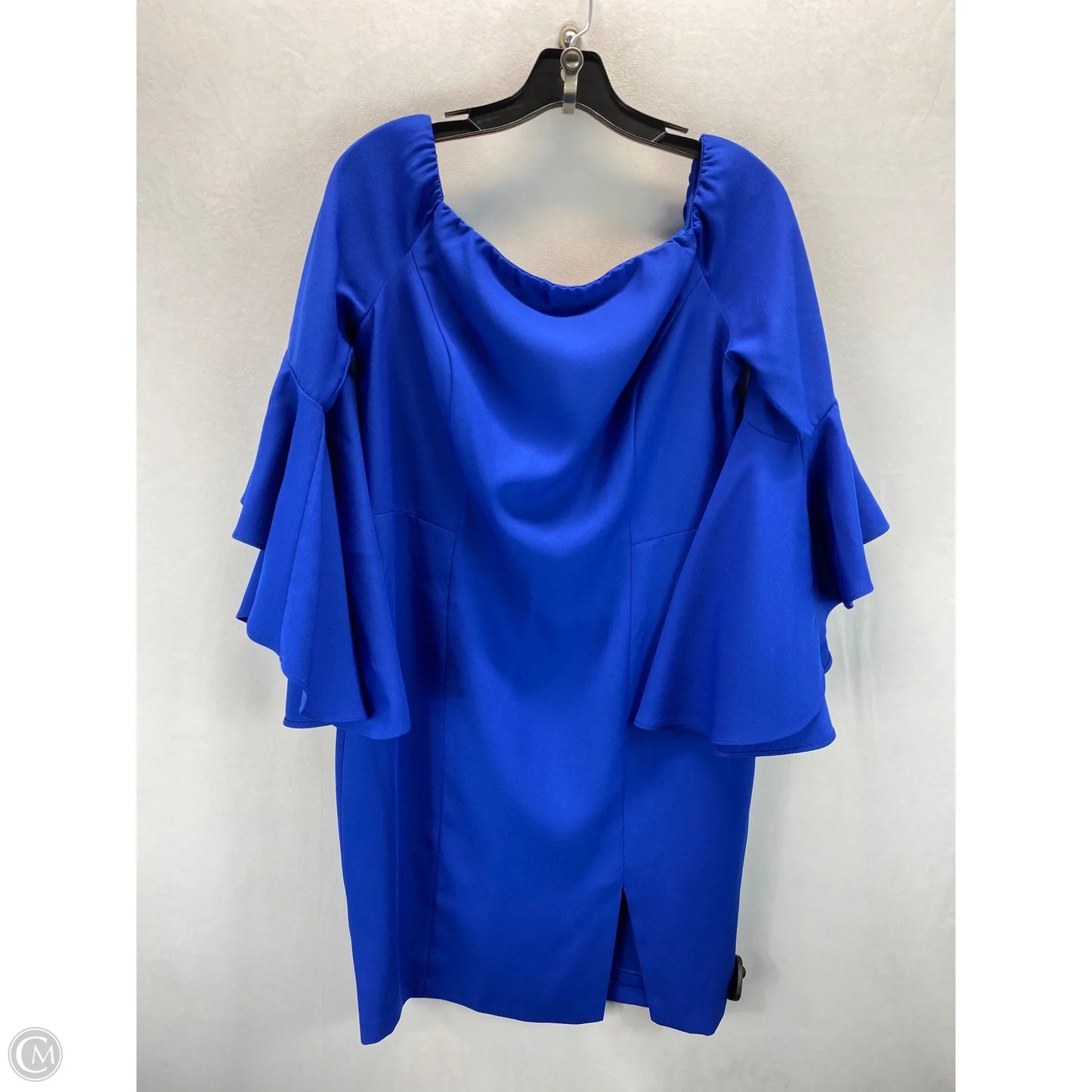 Dress Casual Midi By Venus In Blue, Size: 14