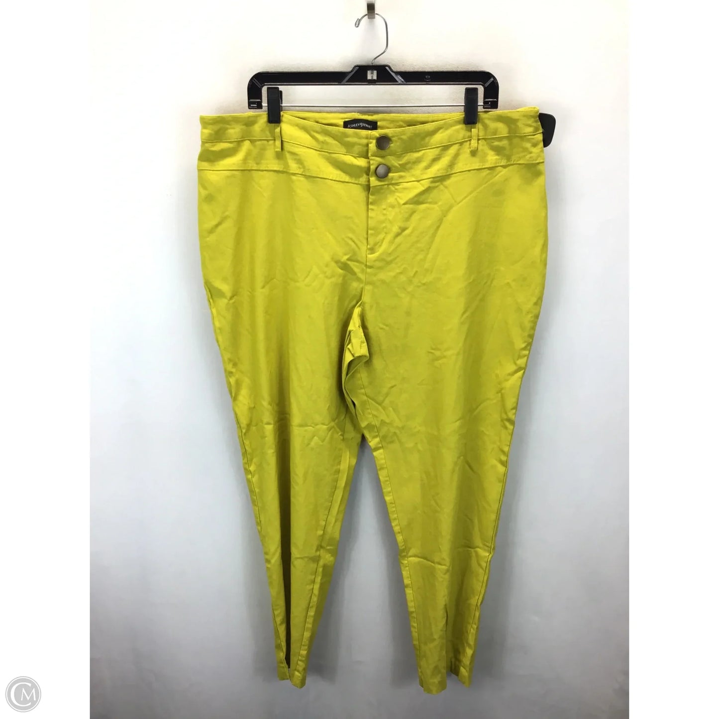 Pants Other By Ashley Stewart In Chartreuse, Size: 22