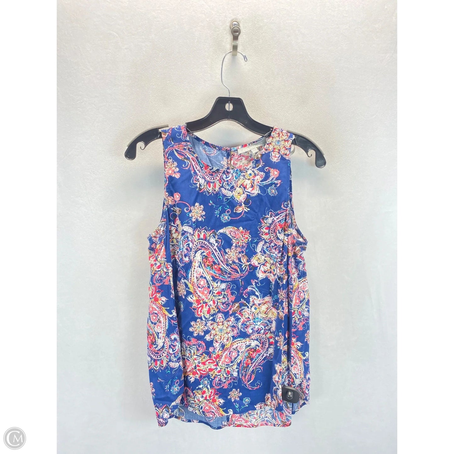 Top Sleeveless By Daniel Rainn In Multi-colored, Size: S