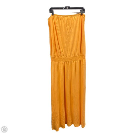 Dress Casual Maxi By Old Navy In Orange, Size: Xl