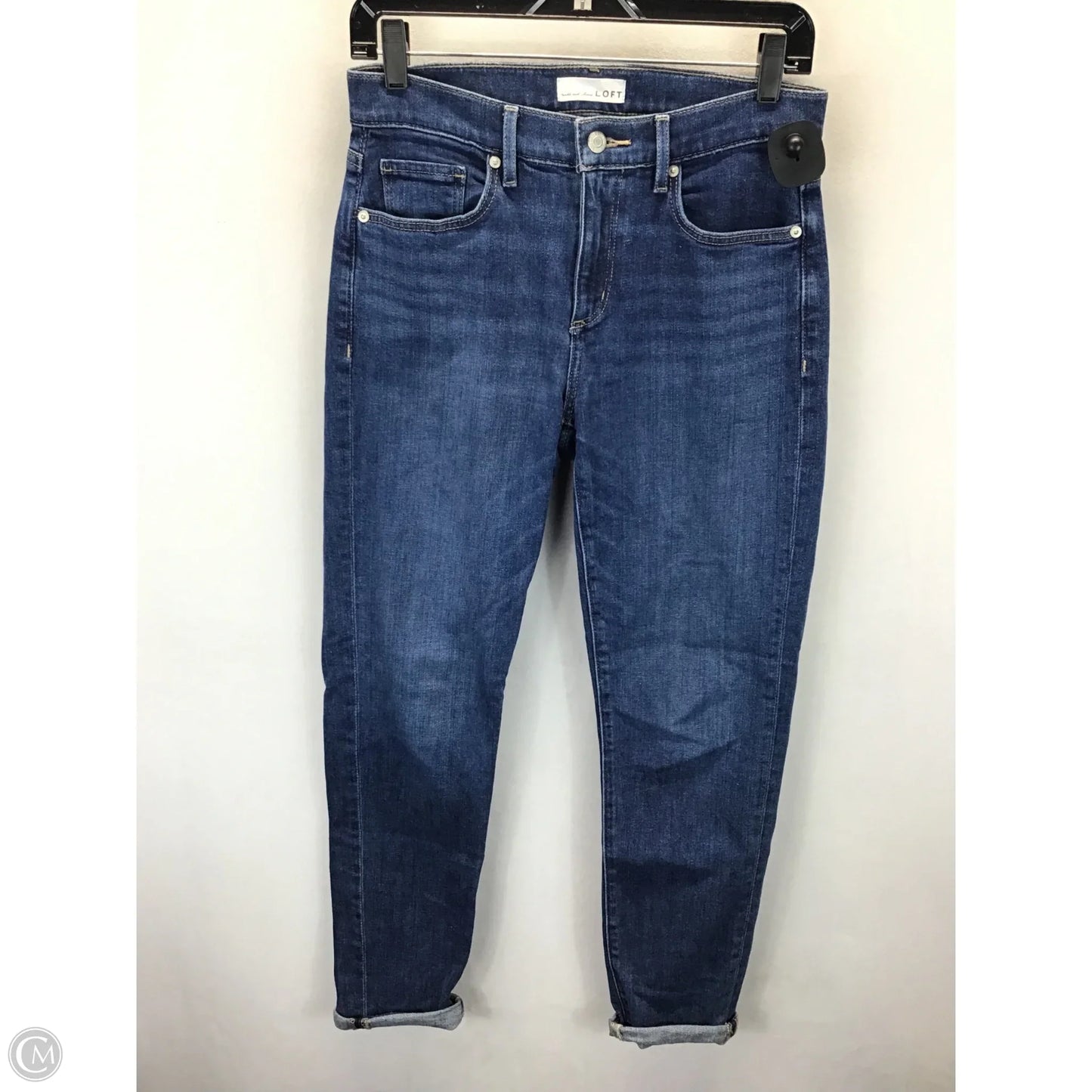Jeans Skinny By Loft In Blue, Size: 2