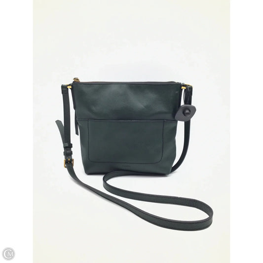 Crossbody Leather By Fossil, Size: Medium