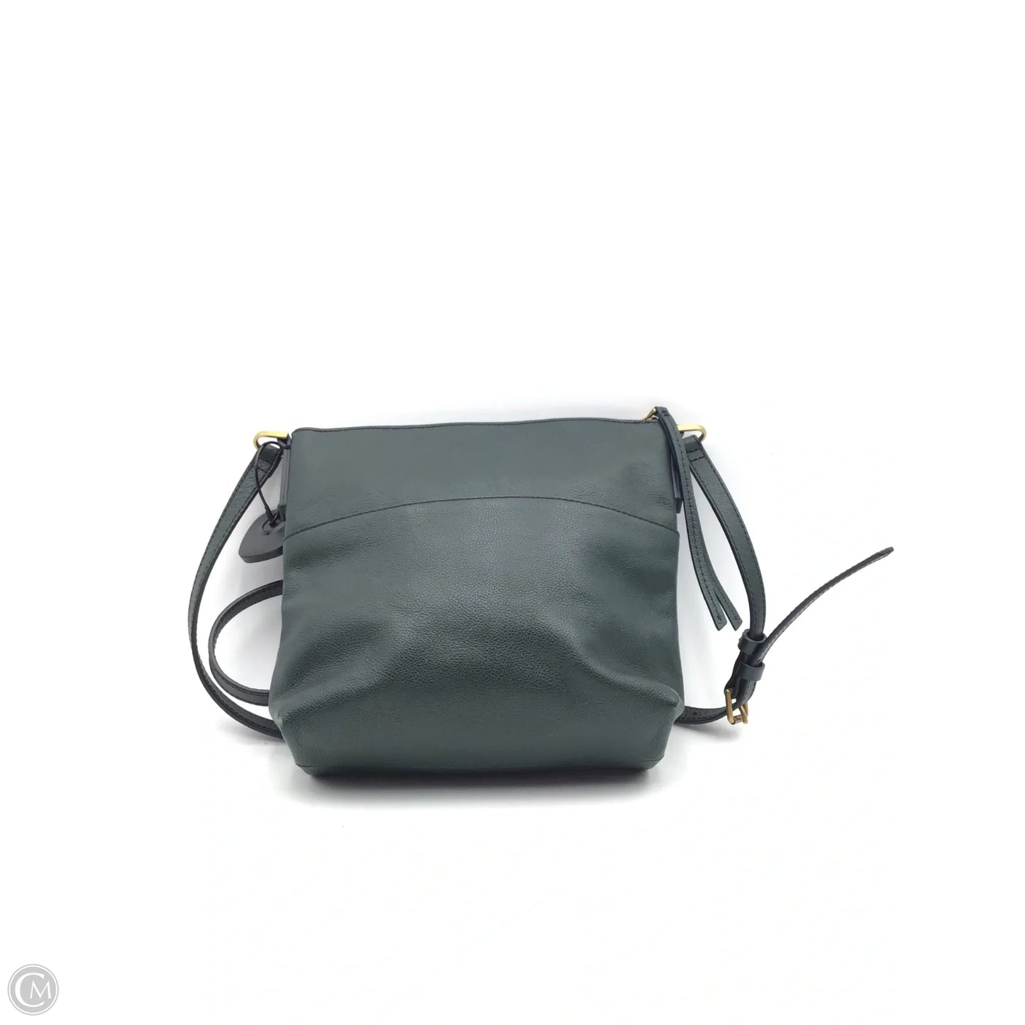 Crossbody Leather By Fossil, Size: Medium