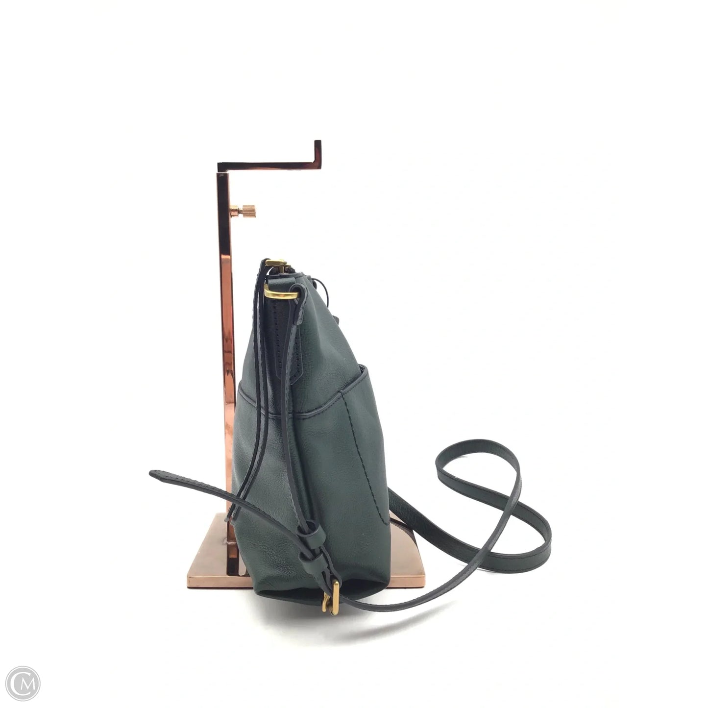 Crossbody Leather By Fossil, Size: Medium