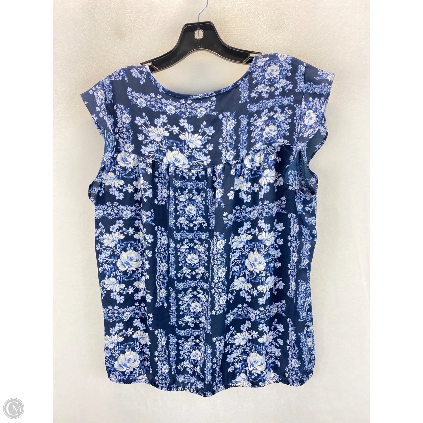 Top Sleeveless By New York And Co In Floral Print, Size: L