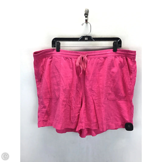 Shorts By Eddie Bauer In Pink, Size: Xxl