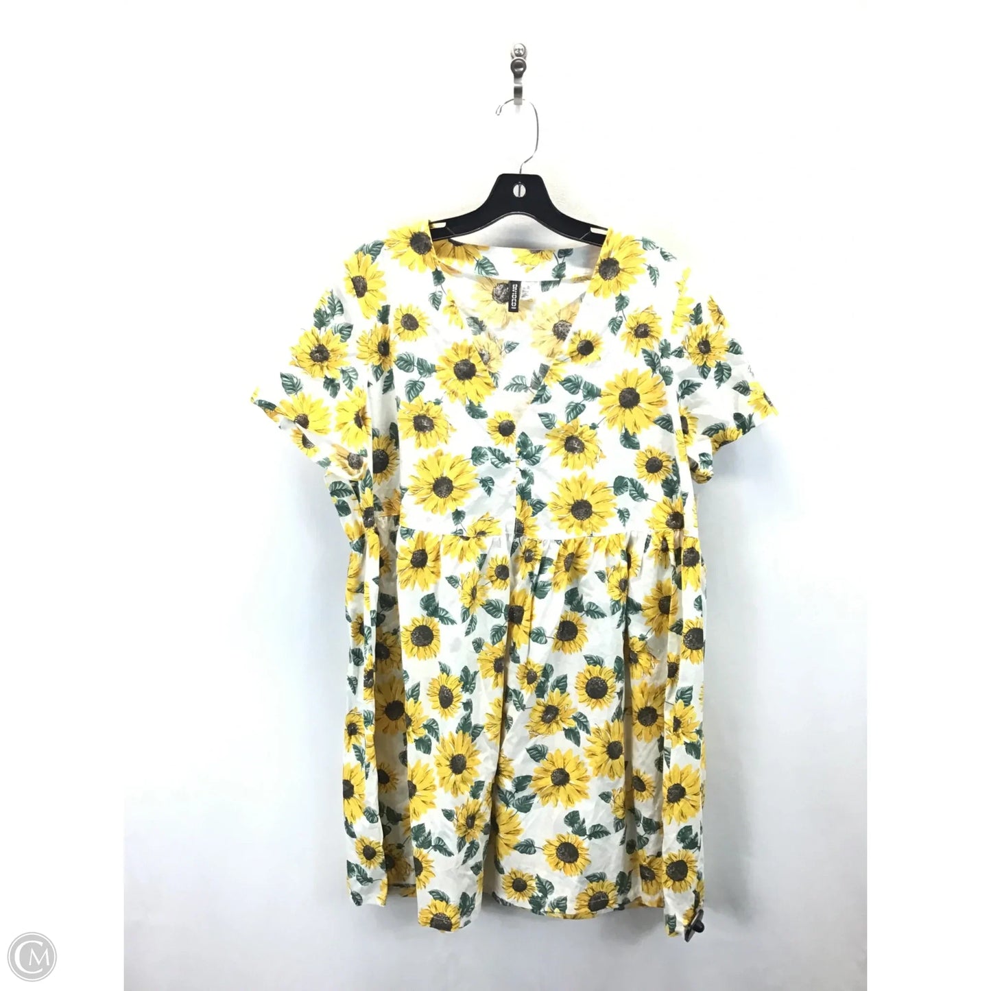 Dress Casual Midi By Divided In Floral Print, Size: Xl