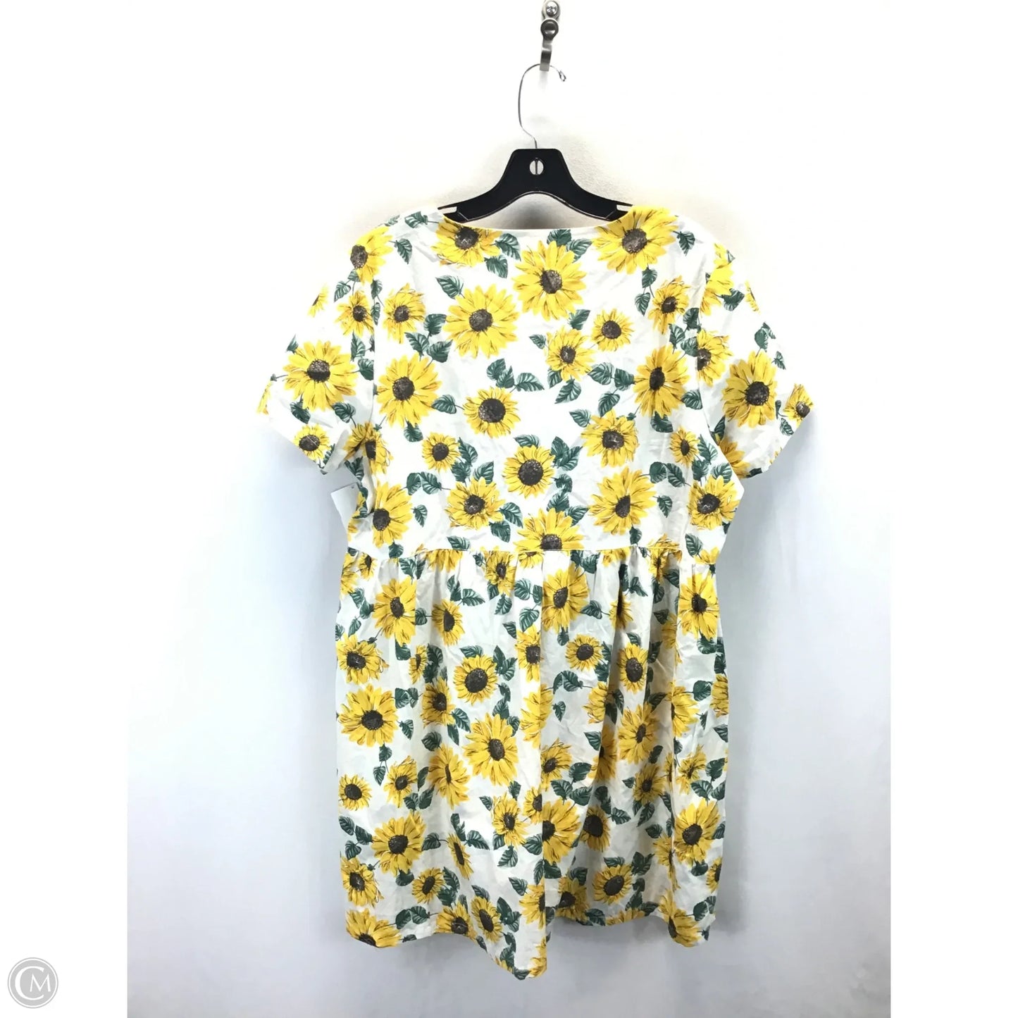 Dress Casual Midi By Divided In Floral Print, Size: Xl