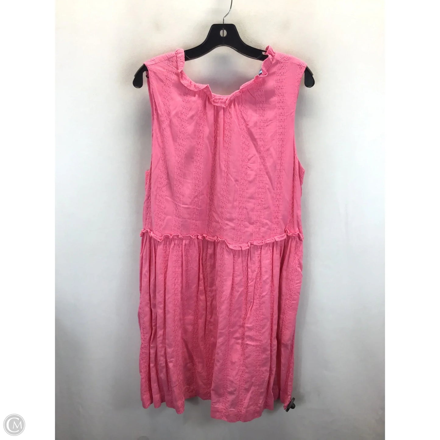 Dress Casual Midi By Draper James In Pink, Size: Xl
