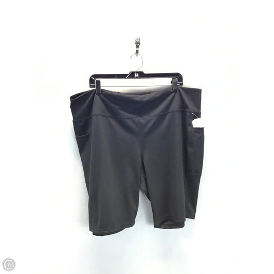 Athletic Shorts By Xersion In Black, Size: 3x