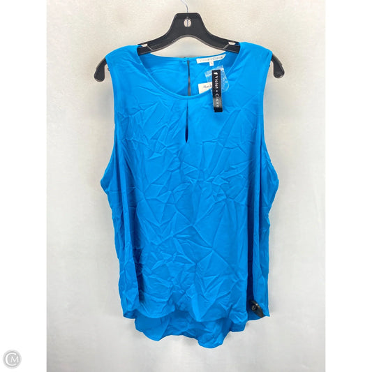 Top Sleeveless By Violet And Claire In Blue, Size: Xl