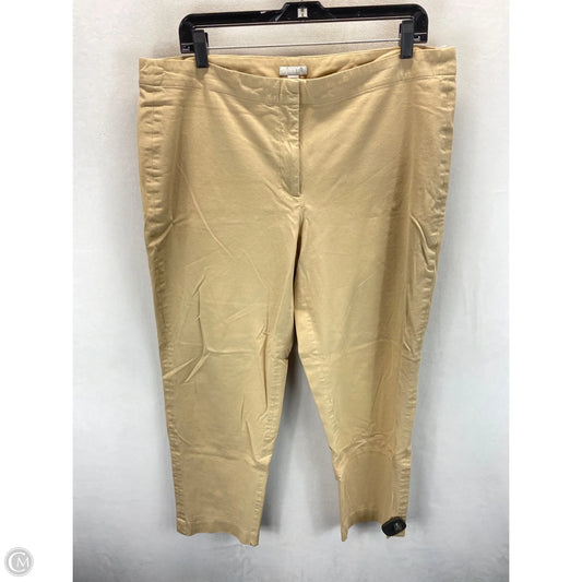 Pants Dress By J. Jill In Tan, Size: 16