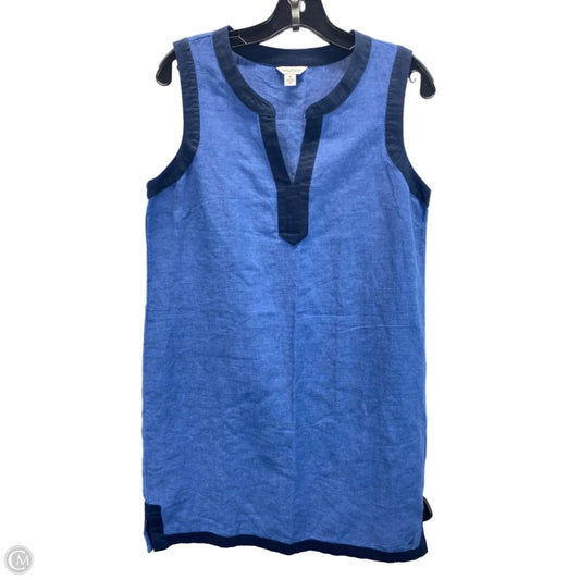 Dress Casual Midi By Nautica In Blue, Size: M