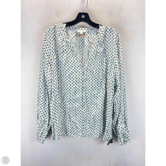 Top Long Sleeve By Clothes Mentor In Multi-colored, Size: Xxl
