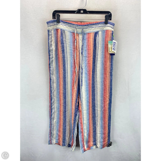 Pants Other By Per Se In Striped Pattern, Size: L
