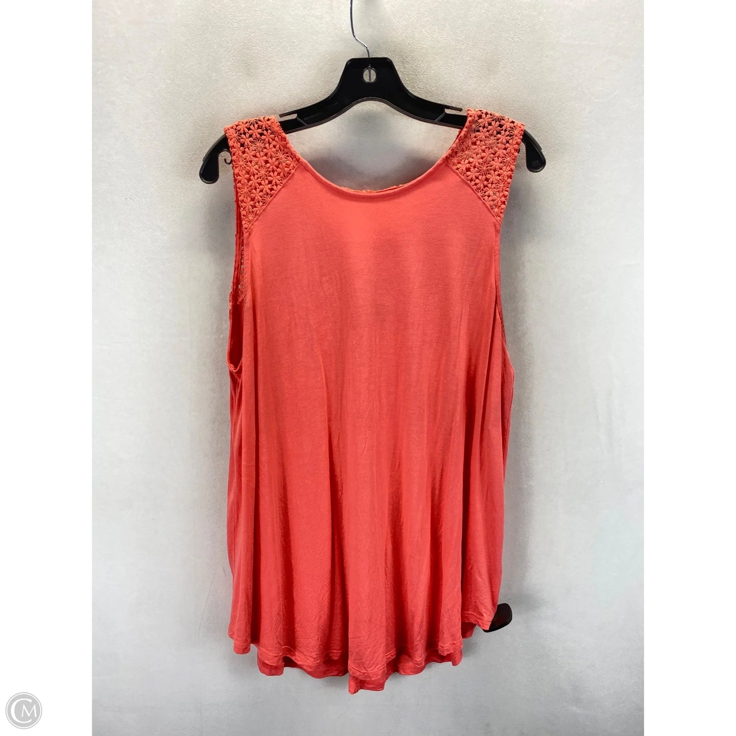 Top Sleeveless By Old Navy In Peach, Size: Xxl