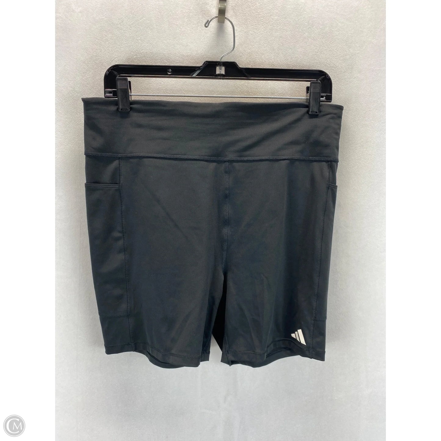 Athletic Shorts By Adidas In Black, Size: Xl