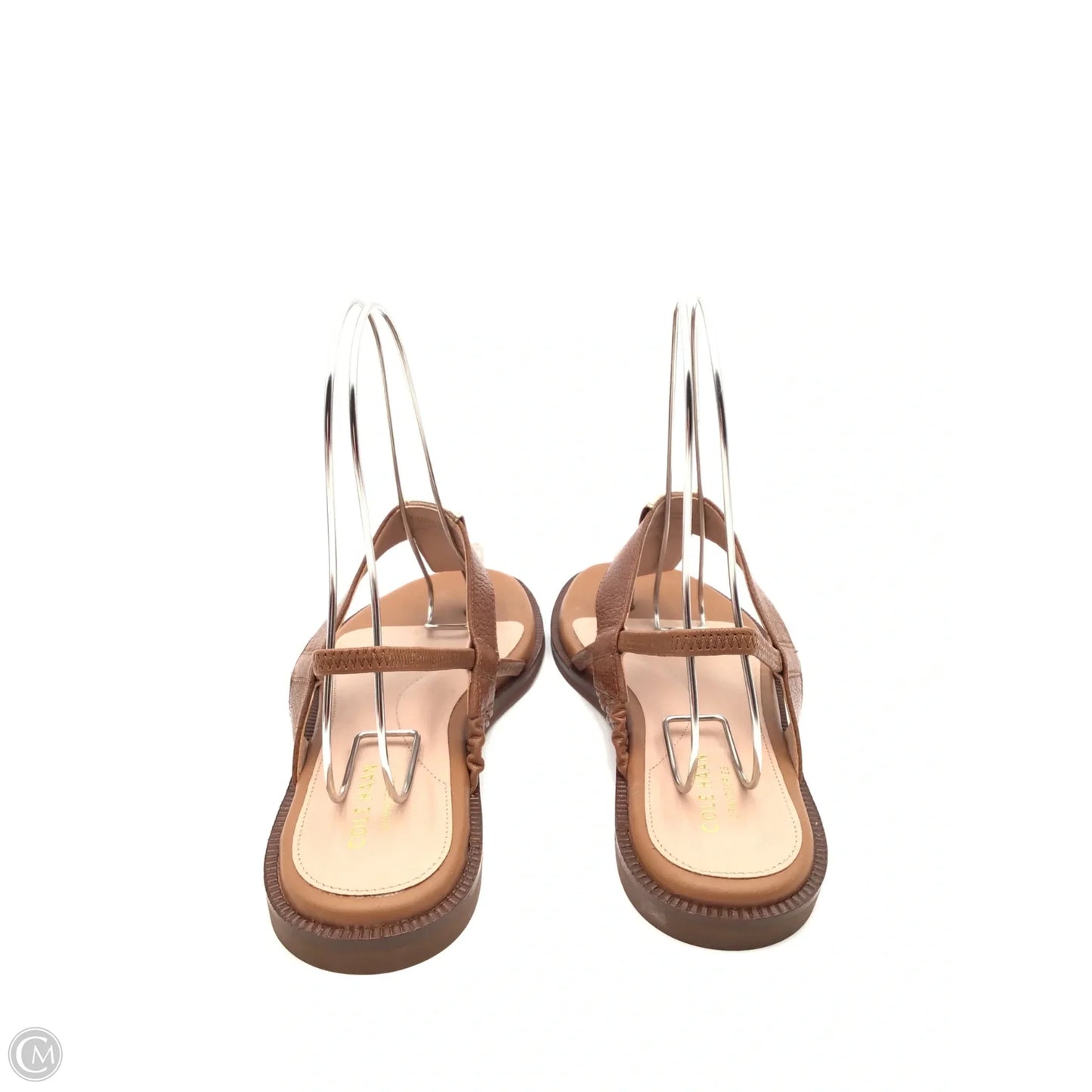 Sandals Flats By Cole-haan In Brown & Gold, Size: 9.5