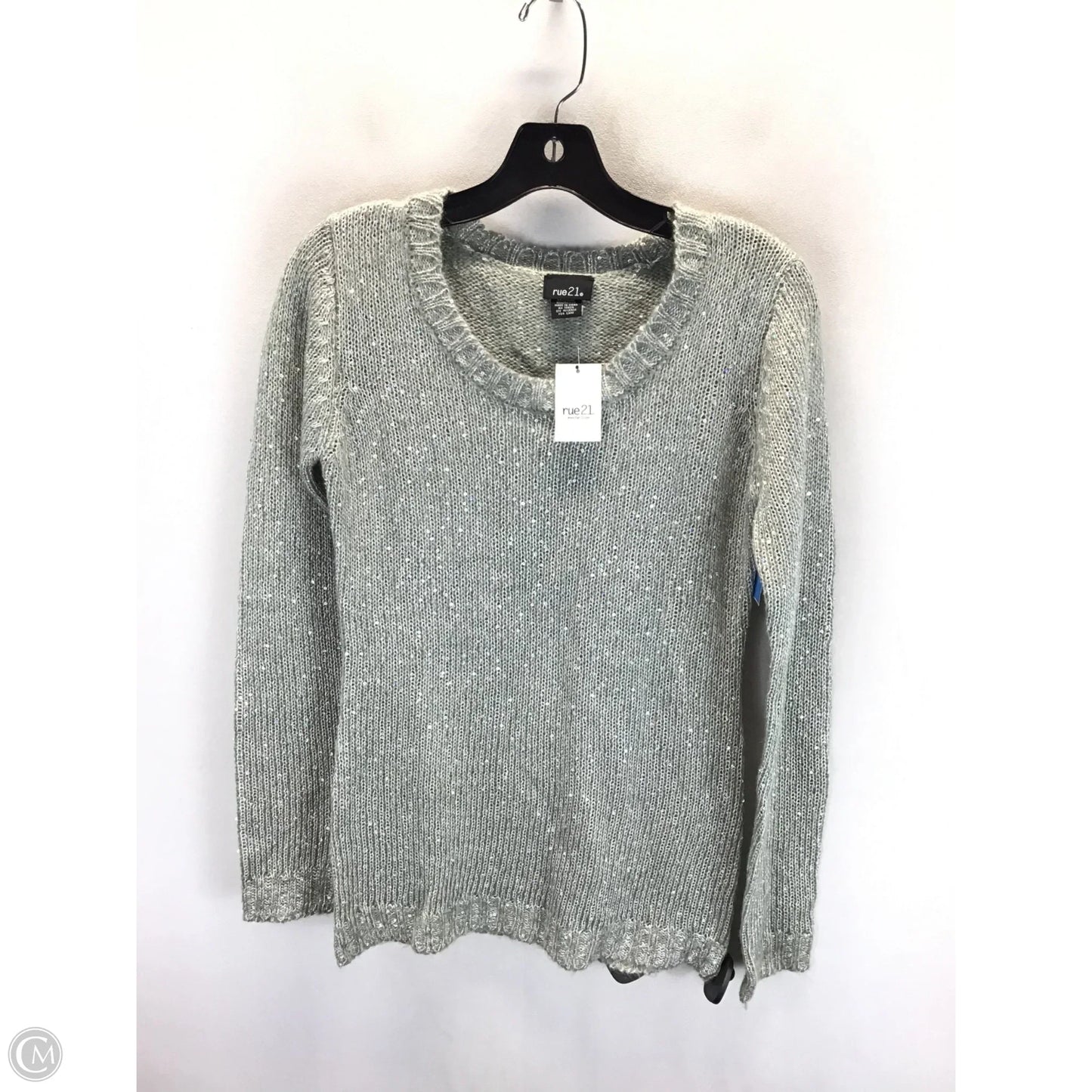 Sweater By Rue 21 In Grey, Size: L