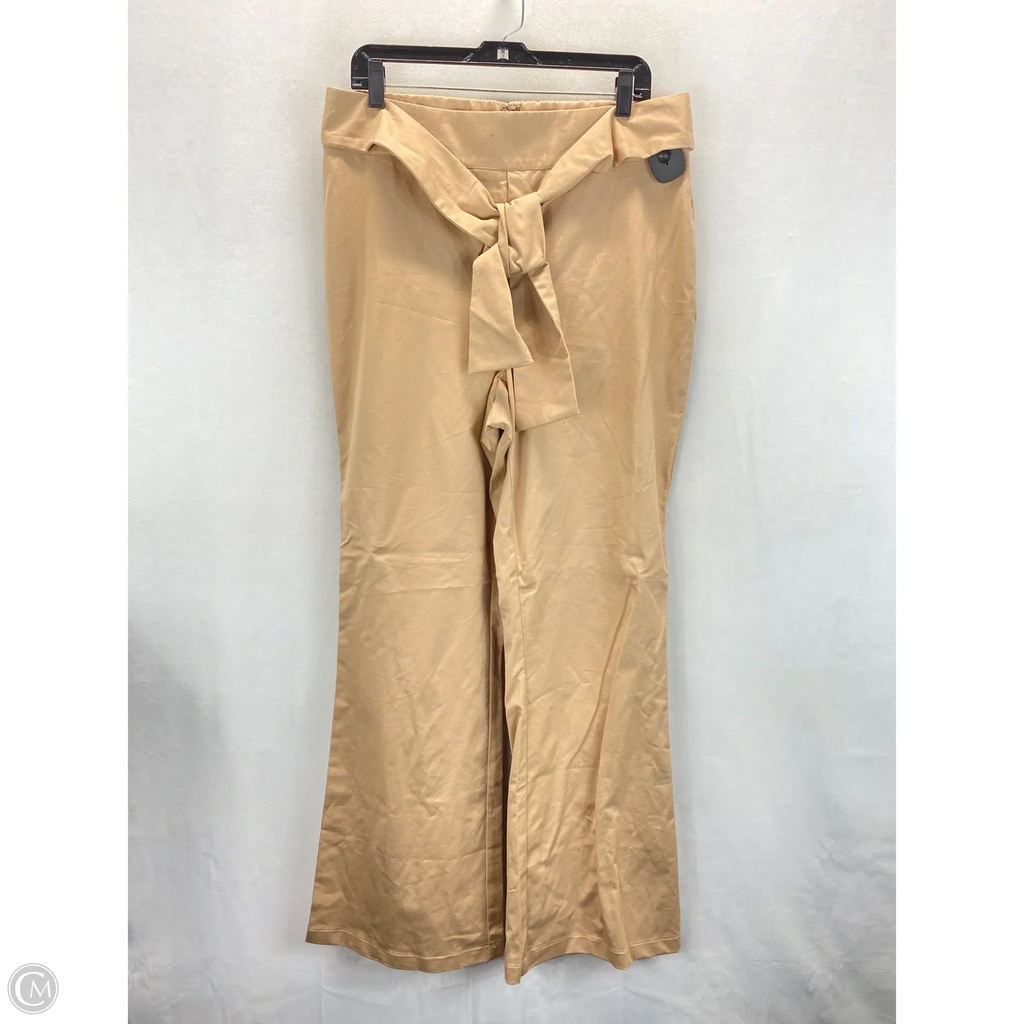 Pants Dress By Fashion To Figure In Tan, Size: Xl