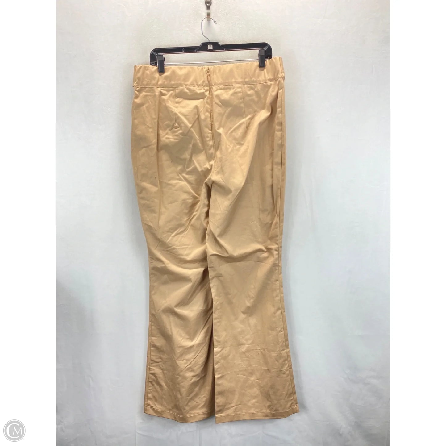 Pants Dress By Fashion To Figure In Tan, Size: Xl