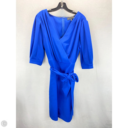 Dress Casual Midi By Eloquii In Blue, Size: 14