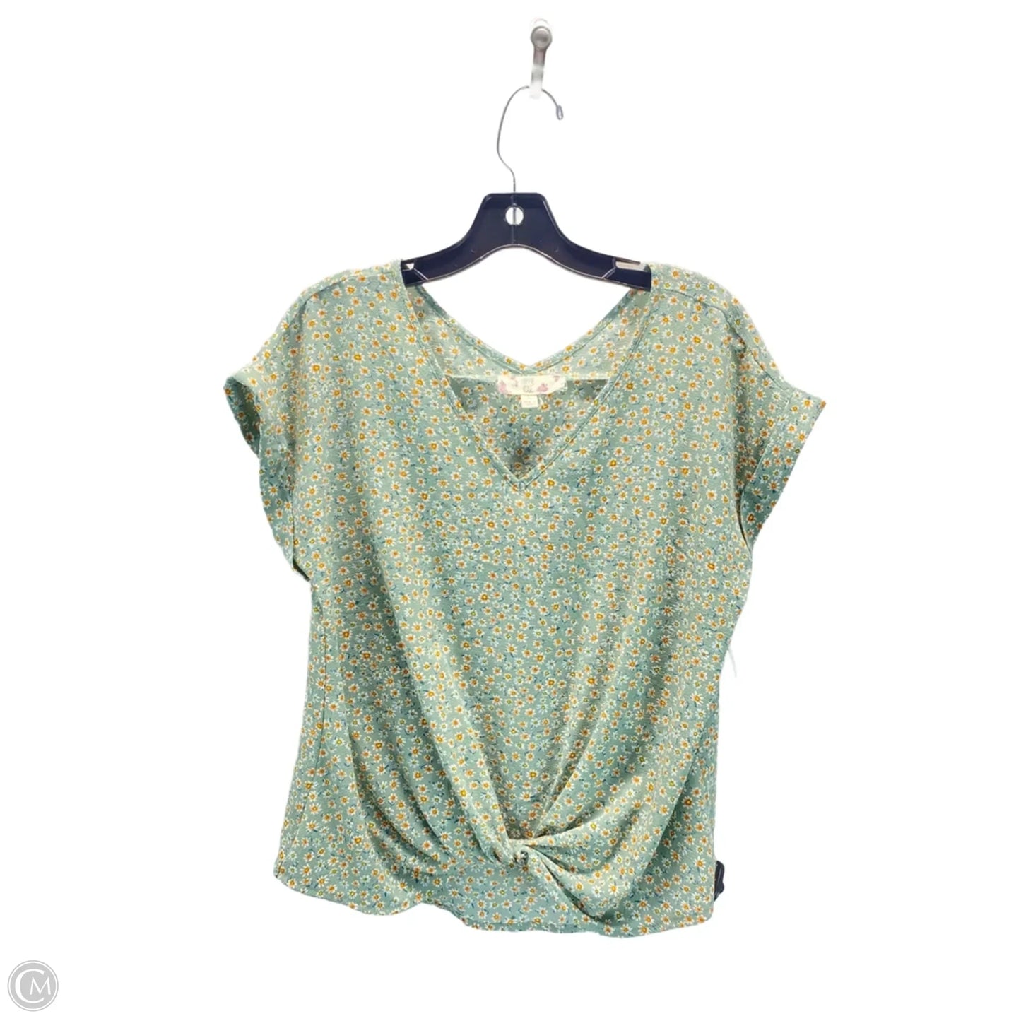 Top Sleeveless By Hippie Rose In Floral Pattern, Size: L