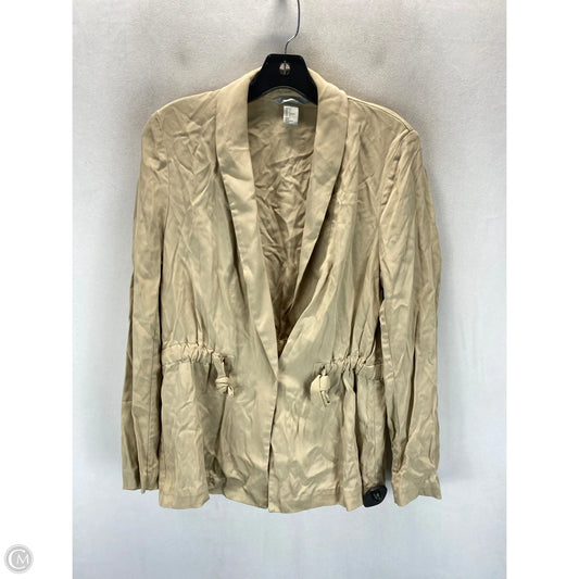 Blazer By H&m In Tan, Size: 4