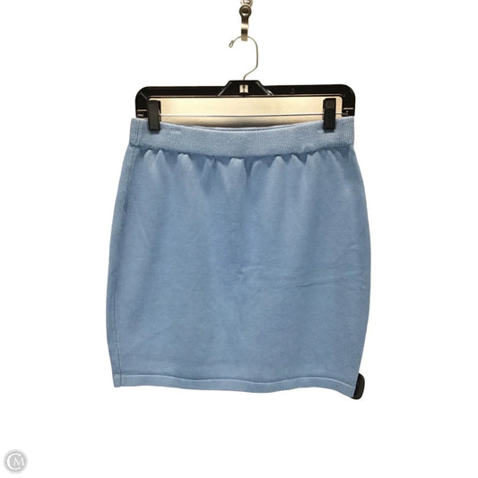 Skirt Mini & Short By Clothes Mentor In Blue, Size: L