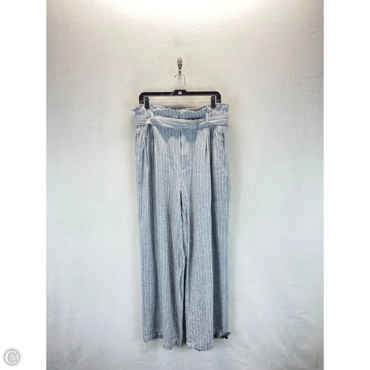 Pants Linen By Banana Republic In Striped Pattern, Size: 16