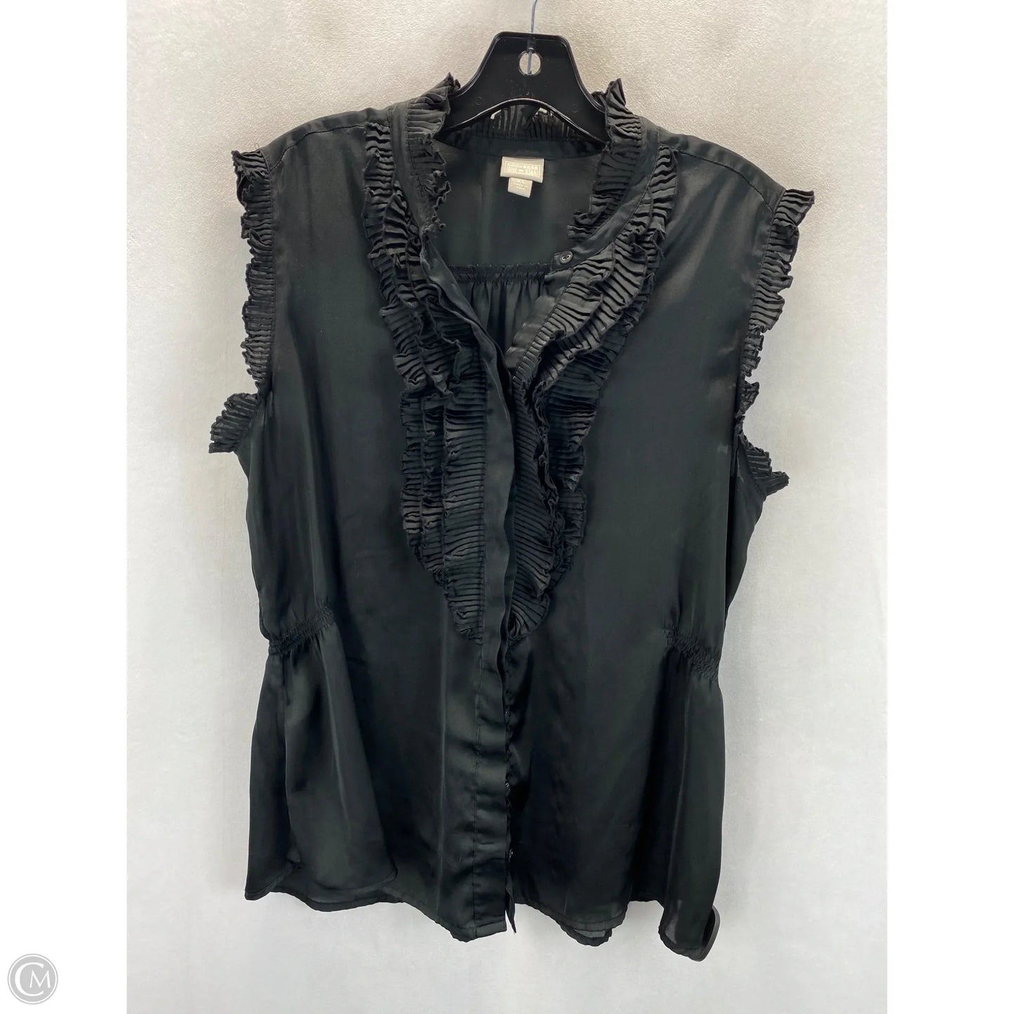 Top Sleeveless By Converse In Black, Size: Xl