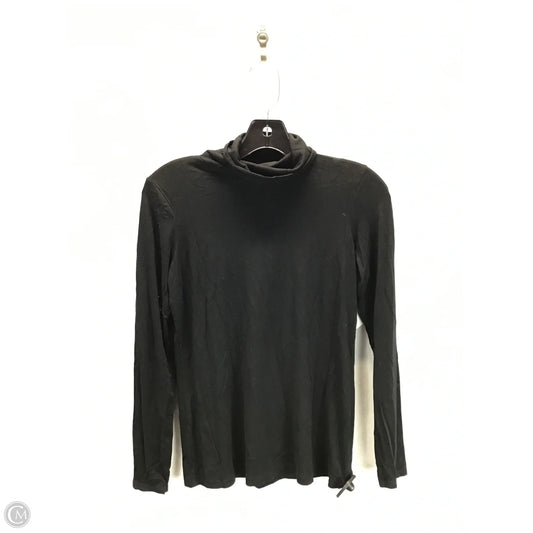 Top Long Sleeve By Tahari By Arthur Levine In Black, Size: Xs