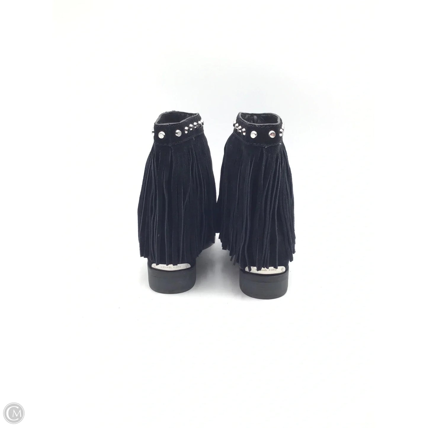 Boots Ankle Flats By Michael By Michael Kors In Black, Size: 7.5