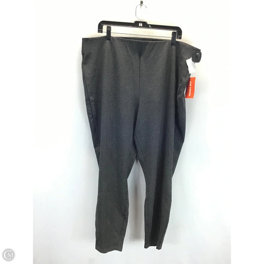Pants Leggings By Joe Fresh In Grey, Size: 2x