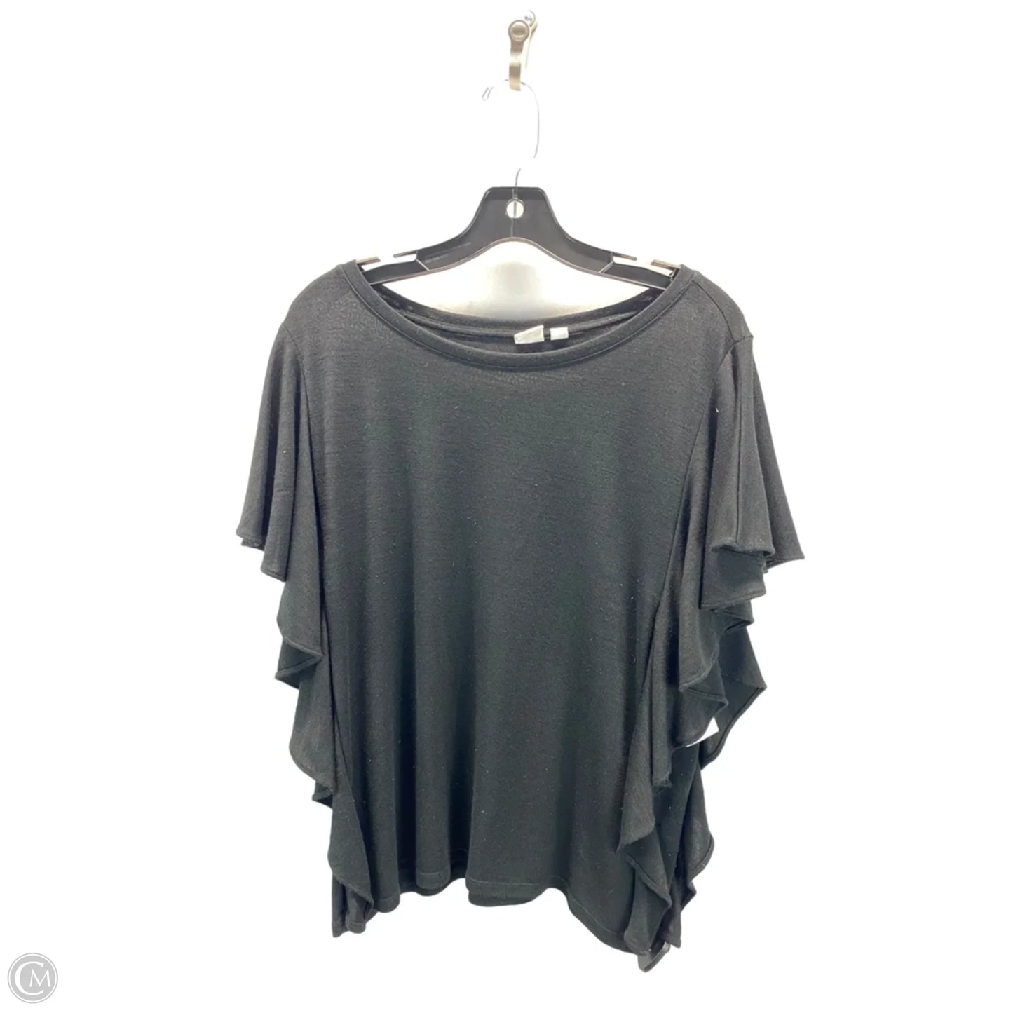 Top Sleeveless By Gap In Black, Size: L