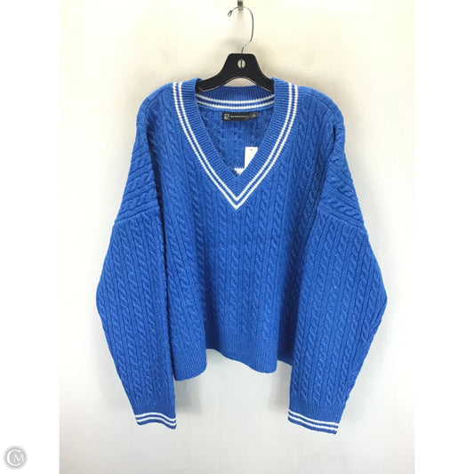 Sweater By New York And Co In Blue, Size: L