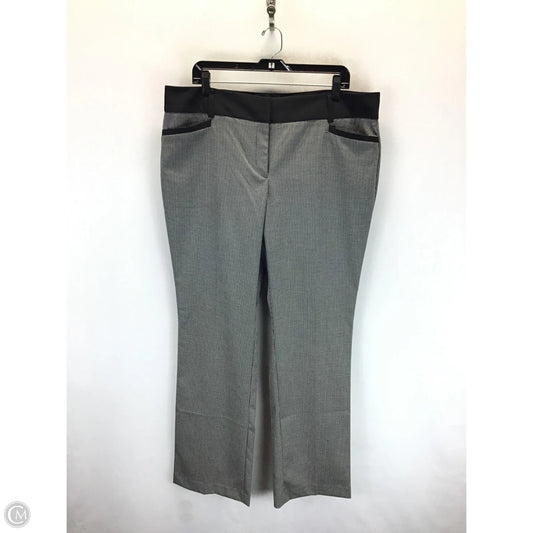 Pants Dress By New York And Co In Black & White, Size: 16