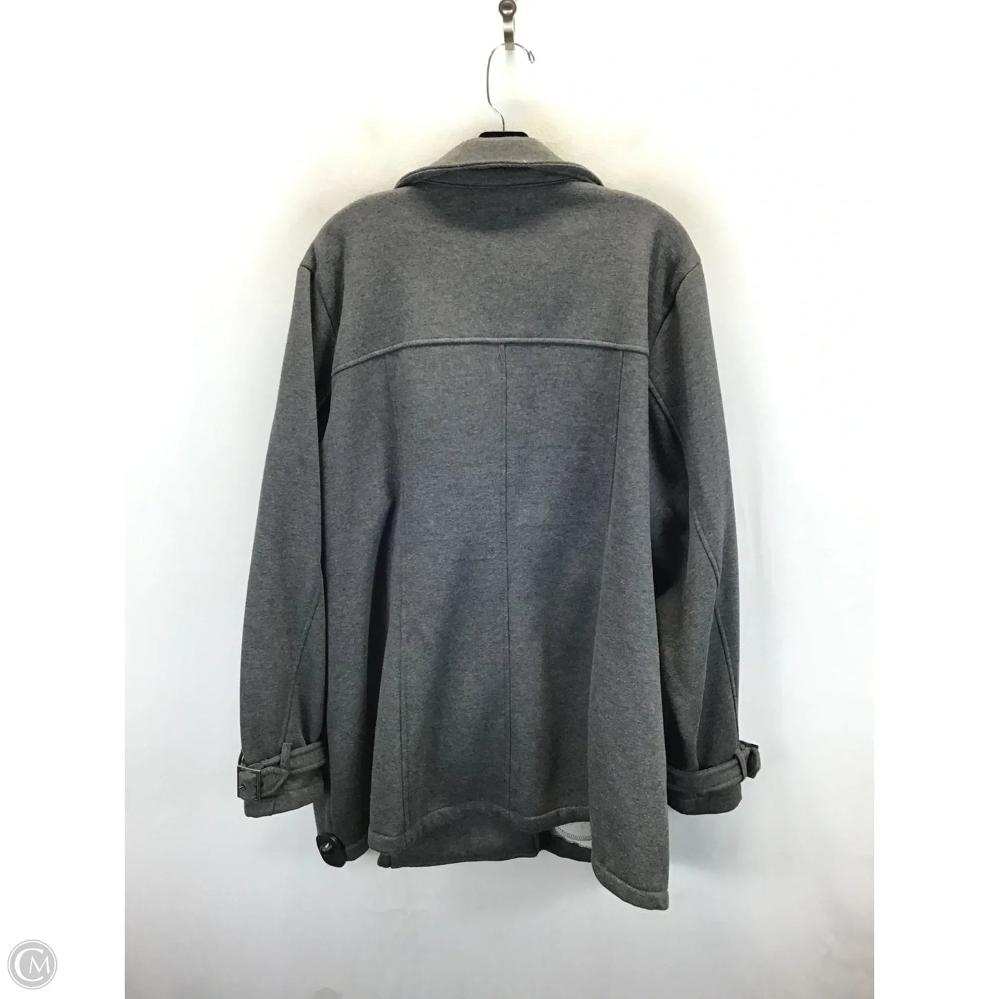 Coat Peacoat By Torrid In Grey, Size: 4x