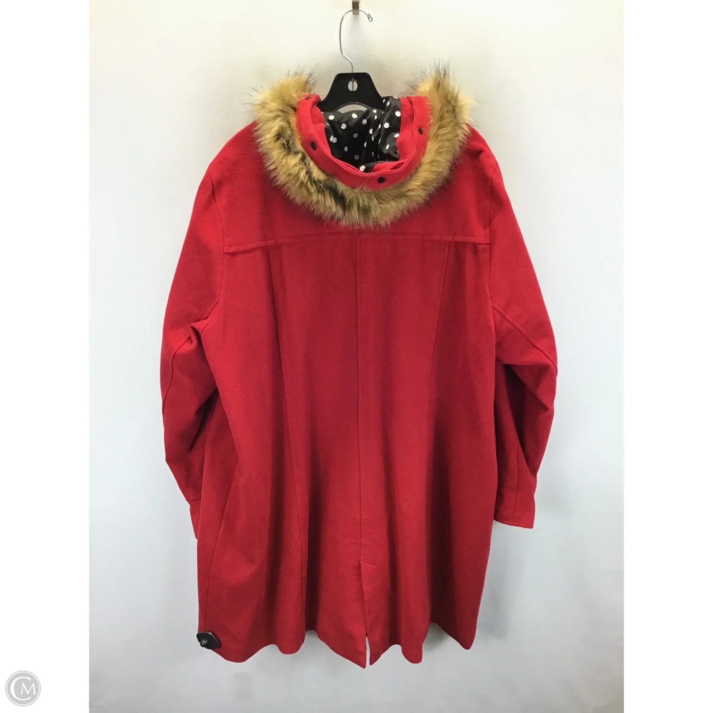 Coat Peacoat By Torrid In Red, Size: 4x