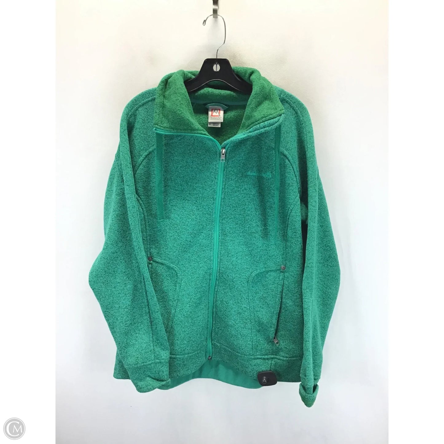 Athletic Jacket By Avalanche In Green, Size: Xl