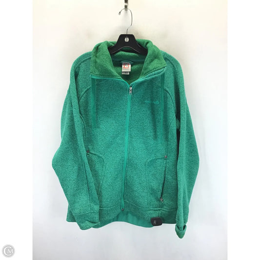 Athletic Jacket By Avalanche In Green, Size: Xl