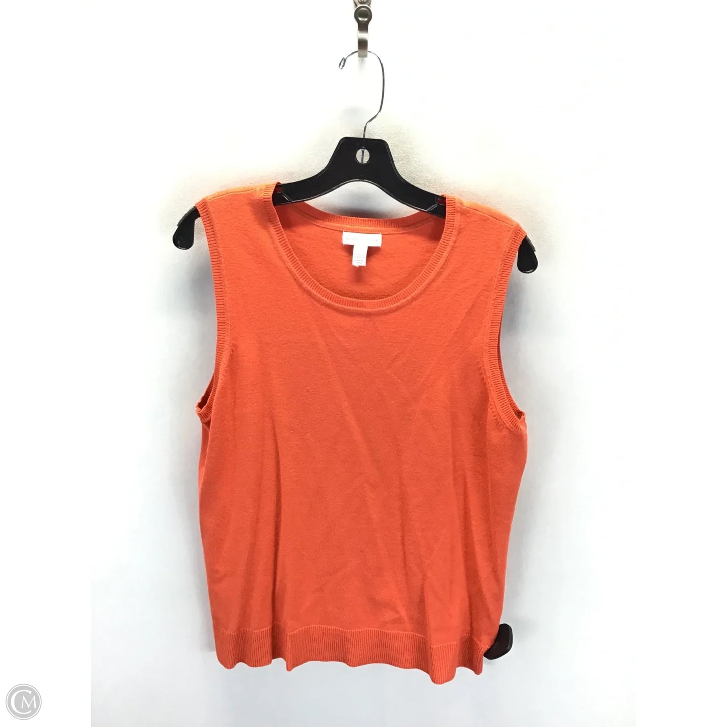 Sweater 2pc By Charter Club In Orange, Size: L