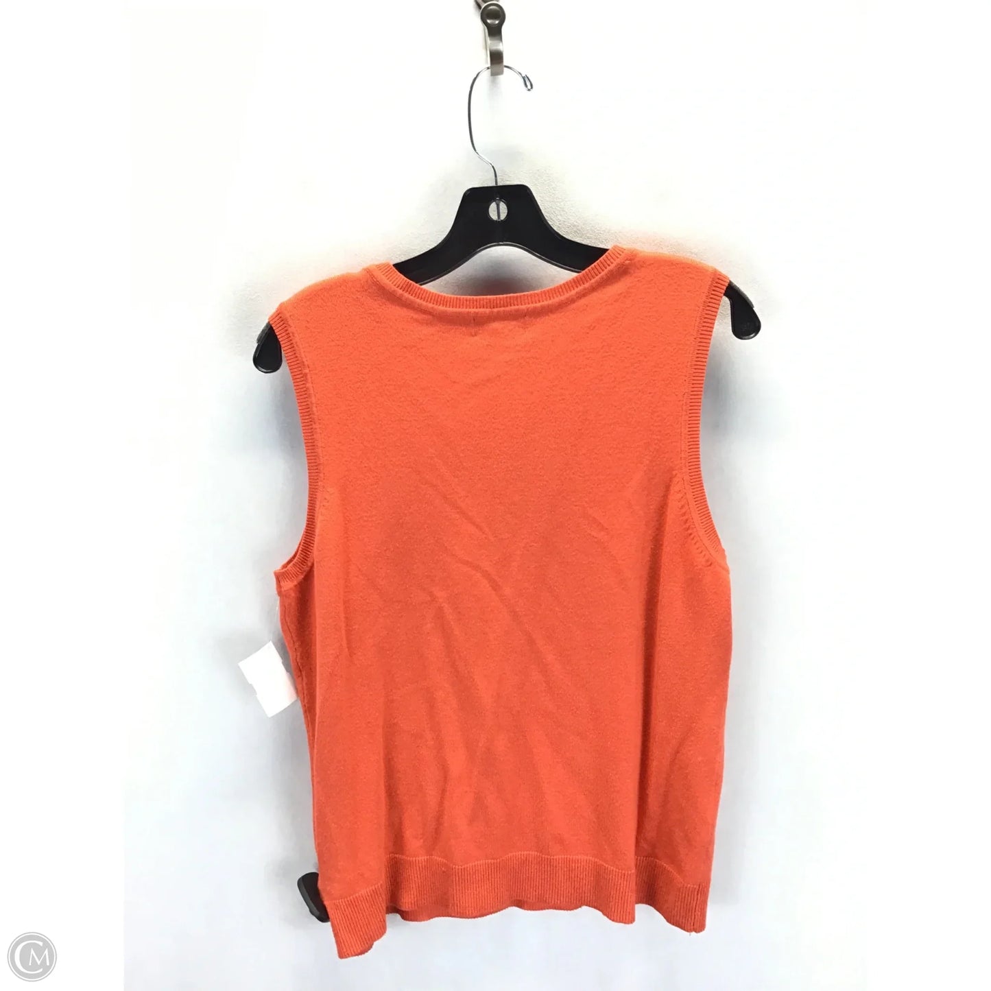 Sweater 2pc By Charter Club In Orange, Size: L