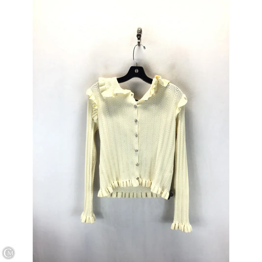 Sweater By Zara In Cream, Size: L